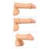 You2Toys 4in1 - Σετ δαχτυλιδιών πέους και όρχεων (φυσικό-μαύρο)