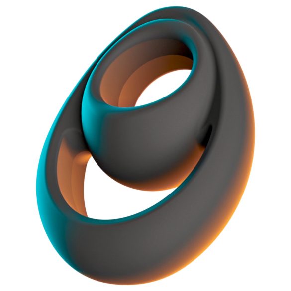 Erecto - δαχτυλίδι πέους και όρχεων - μαύρο