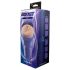 Fleshlight Boost Bang - ρεαλιστικός αυνανιστής σε πυκνό καφέ χρώμα