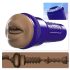 Fleshlight Boost Blow - Ρεαλιστικό στοματικό βοήθημα (καφέ)