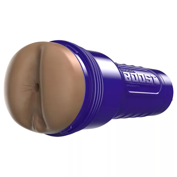 Fleshlight Boost Blast - ανδρικό ομοίωμα πρωκτού - ρεαλιστική υφή - καφέ