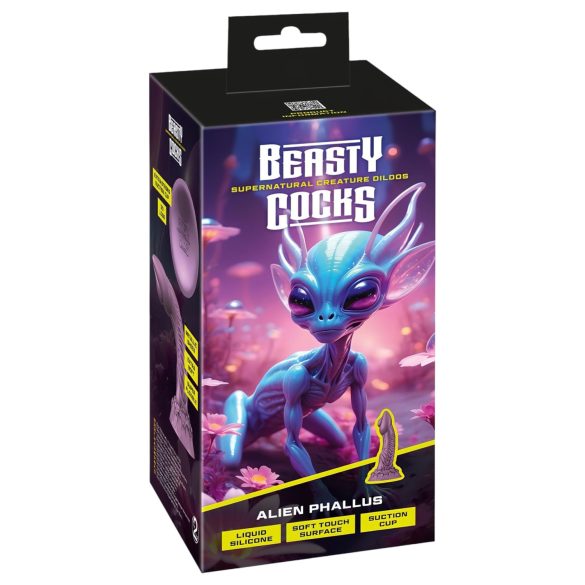 Beasty Cocks Alien Phallus - εξωγήινο ομοίωμα (μοβ)