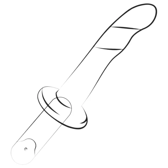 ROMP Dizi - δονητής σιλικόνης εύκαμπτος - ροζ/πορτοκαλί