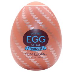   TENGA Egg Spiral Stronger - αυγοειδής ανδρικός αυνανιστής σιλικόνης 1τμχ