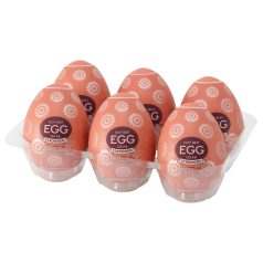   TENGA Egg Gear Stronger - ανδρικό αυγό αυνανισμού 6τμχ - ισχυρή αίσθηση