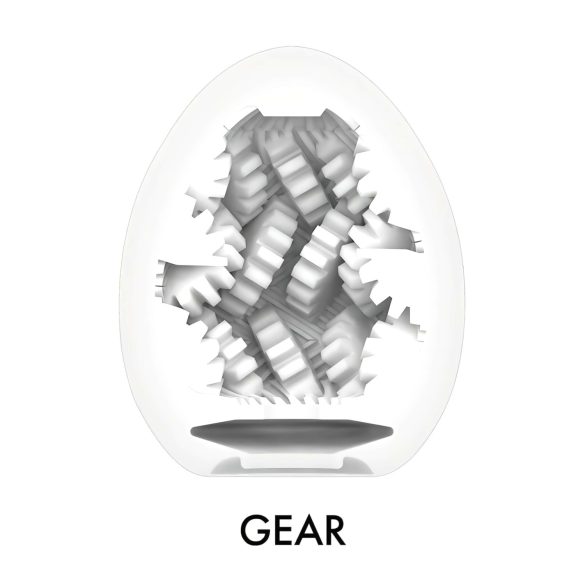 TENGA Egg Gear Stronger - ανδρικό αυγό αυνανισμού 6τμχ - ισχυρή αίσθηση