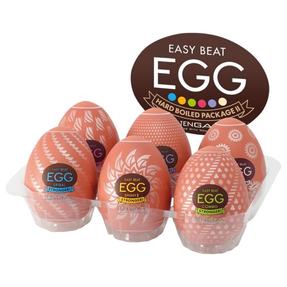 TENGA - Σετ Ενισχυμένο Αυνανιστήρι Αυγού - 6 τεμάχια