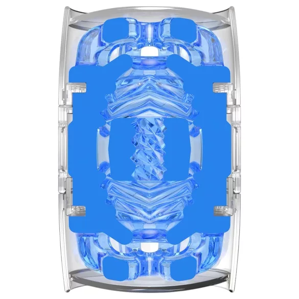Fleshlight Quickshot Turbo - ανδρικός ταξιδιωτικός αυνανιστής - μπλε