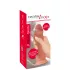 Realistixxx - ρεαλιστικό dildo διπλής στρώσης - φυσικό χρώμα