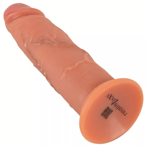 Realistixxx - ρεαλιστικό dildo διπλής στρώσης - φυσικό χρώμα