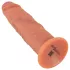 Realistixxx - ρεαλιστικό dildo διπλής στρώσης - φυσικό χρώμα