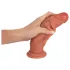 Realistixxx - ρεαλιστικό dildo διπλής στρώσης - φυσικό χρώμα