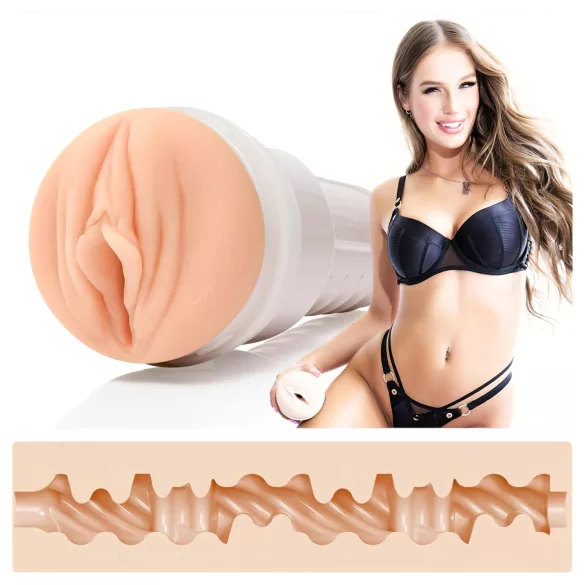 Fleshlight Sky Bri Celestial - τεχνητός κόλπος ρεαλιστικός - φυσικό χρώμα