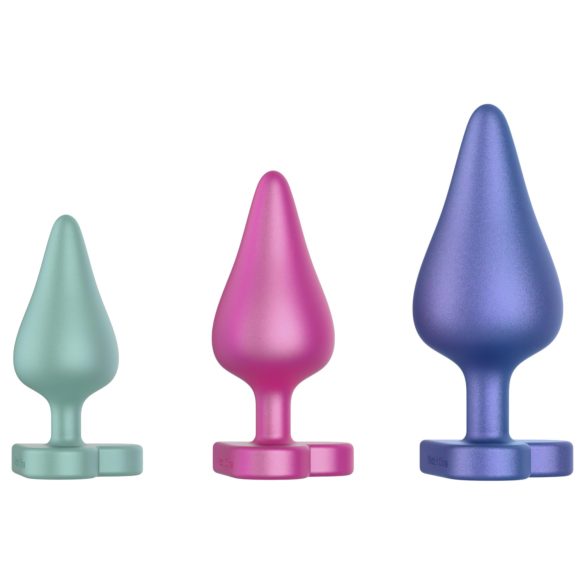 ROMP - σετ εκπαίδευσης πρωκτού 3 τεμαχίων - σιλικόνη