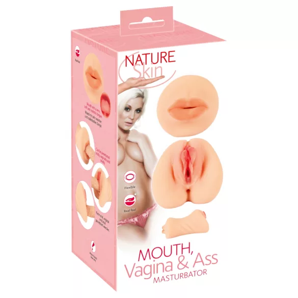 Nature Skin - αυνανιστής κόλπου και στόματος (στο φυσικό χρώμα)