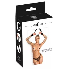   Bad Kitty - σετ δεσίματος καρπών για κρέμασμα στην πόρτα (μαύρο)