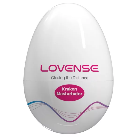 LOVENSE Kraken - αυγό αυνανισμού - 1 τεμ (λευκό)