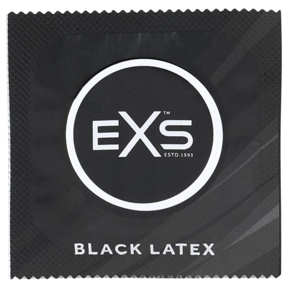 EXS Black - προφυλακτικά λάτεξ - μαύρο - 12 τεμάχια