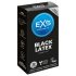 EXS Μαύρο - μαύρο latex προφυλακτικά (12τμχ)