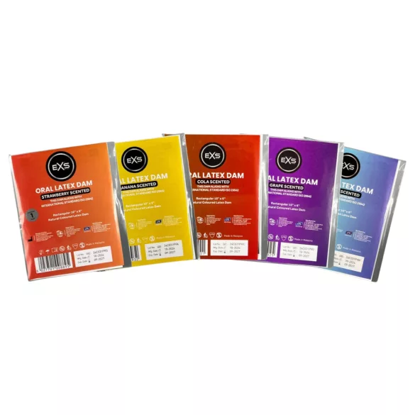 EXS - προστατευτικό στοματικό πανί - γεύση μπανάνα