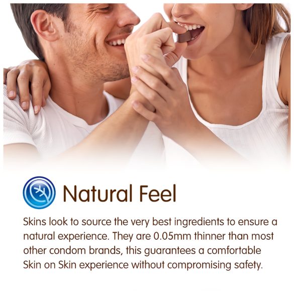 Skins - προφυλακτικά σοκολάτα - 8 τεμάχια