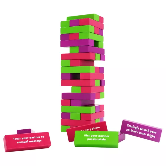 Play Wiv Me - ερωτικό παιχνίδι jenga - 54 τεμάχια