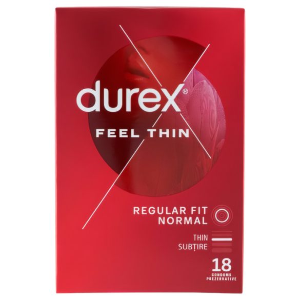 Durex Feel Thin - Ρεαλιστική αίσθηση προφυλακτικού (18 τεμ)