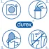 Durex - προφυλακτικά ultra λεπτά Invisible Slim - 10 τεμάχια