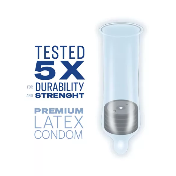 Durex - προφυλακτικά ultra λεπτά Invisible Slim - 10 τεμάχια