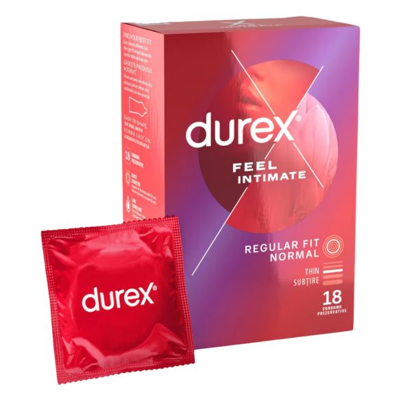 Durex Feel Intimate - λεπτά προφυλακτικά (18 τεμάχια)