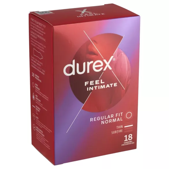 Durex - προφυλακτικά ultraslim - λεπτός σχεδιασμός - 18 τεμάχια