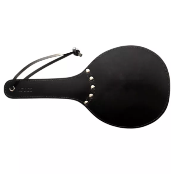 Rouge - σπάτουλα από γνήσιο δέρμα - σκληρή & απαλή πλευρά - κόκκινο