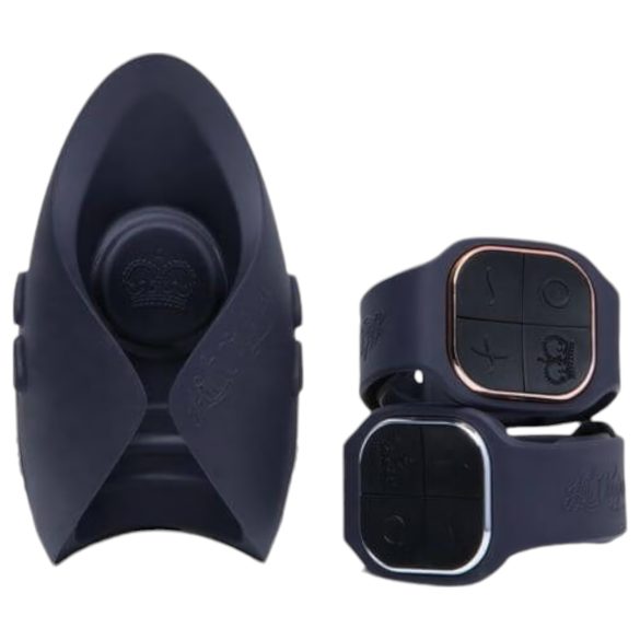 Pulse Duo Lux - Επαναφορτιζόμενο Ζευγαρωτό Δονητάκι (γκρι)