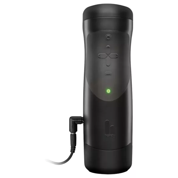 The Handy 1.1 - ανδρικός smart masturbator VR - επαναφορτιζόμενο μαύρο