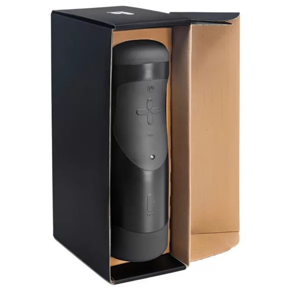 The Handy 1.1 - ανδρικός smart masturbator VR - επαναφορτιζόμενο μαύρο