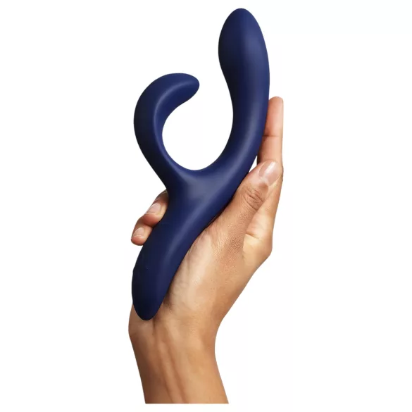 We-Vibe Nova 2 - ευέλικτος δονητής με κλειτοριδικό βραχίονα, με έλεγχο μέσω εφαρμογής (μπλε)