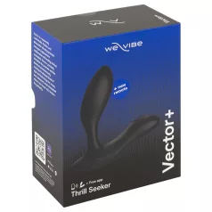   We-Vibe Vector+ - Δονητής πρωκτού με έλεγχο μέσω εφαρμογής (μαύρο)