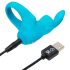 Happyrabbit Cock - Δονητικός Δακτύλιος με Επαναφορτιζόμενη Μπαταρία (Μπλε)