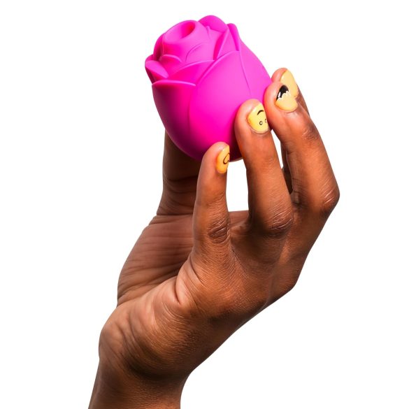 ROMP Rose - δονητής με δονήσεις αέρα σε σχήμα τριαντάφυλλου - ροζ