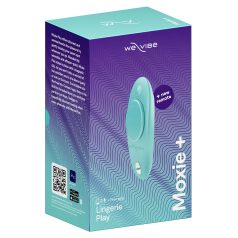   We-Vibe Moxie+ - ασύρματος, έξυπνος δονητής κλειτορίδας (τιρκουάζ)