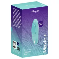   We-Vibe Moxie+ - φορητός δονητής κλειτορίδας με εφαρμογή και τηλεχειρισμό (τιρκουάζ)