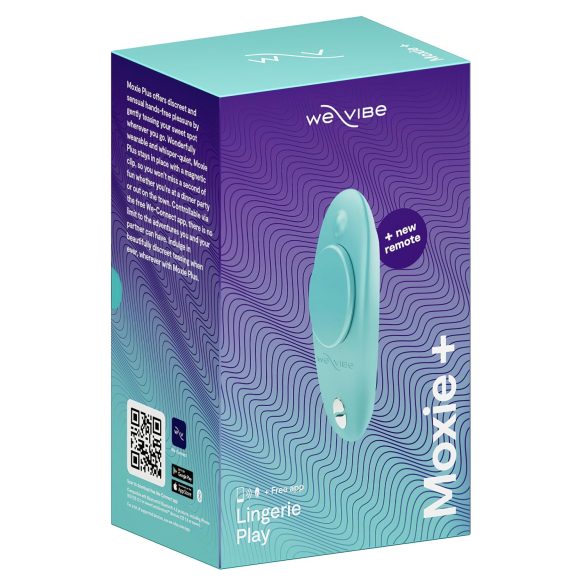 We-Vibe Moxie+ - ασύρματος έξυπνος δονητής κλειτορίδας (τυρκουάζ)