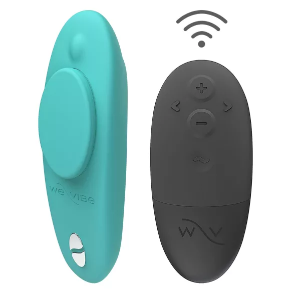 We-Vibe Moxie+ - ασύρματος, έξυπνος δονητής κλειτορίδας (τιρκουάζ)