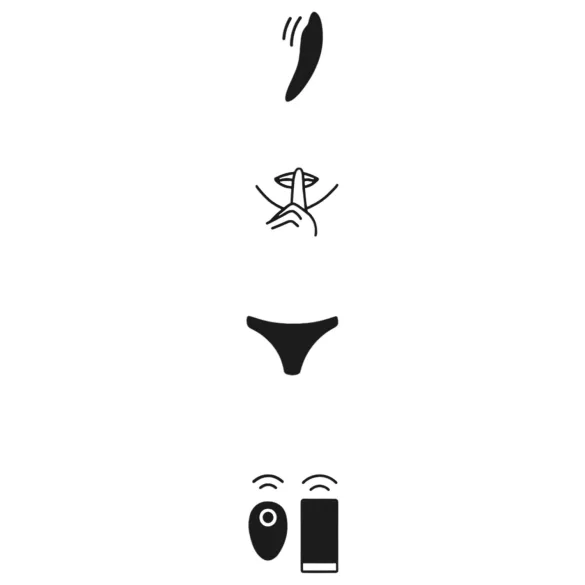 We-Vibe Moxie+ - φορητός δονητής κλειτορίδας με εφαρμογή και τηλεχειρισμό (τιρκουάζ)