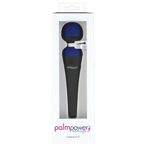PalmPower recharge - επαναφορτιζόμενος μασέρ δονητής (μπλε)