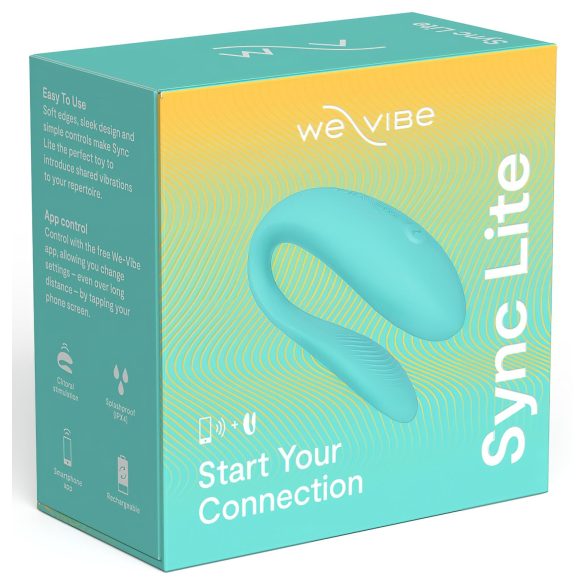 We-Vibe Sync Lite - ζευγαρωτός δονητής με app - ασύρματος - πράσινος