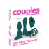 Couples Choice - 4-σε-1 πολυλειτουργικός δονητής με τηλεχειριστήριο (τιρκουάζ)