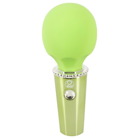 You2Toys Mini Wand - Επαναφορτιζόμενο μασάζ δονητής (πράσινος)