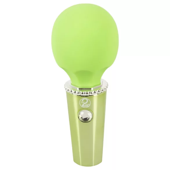 You2Toys Mini Wand - μικρή δονητική πράσινη ράβδος μασάζ