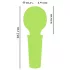 You2Toys Mini Wand - μικρή δονητική πράσινη ράβδος μασάζ